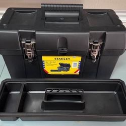 Stanley Tool Box with Insert Hard Plastic Made in USA just $10 