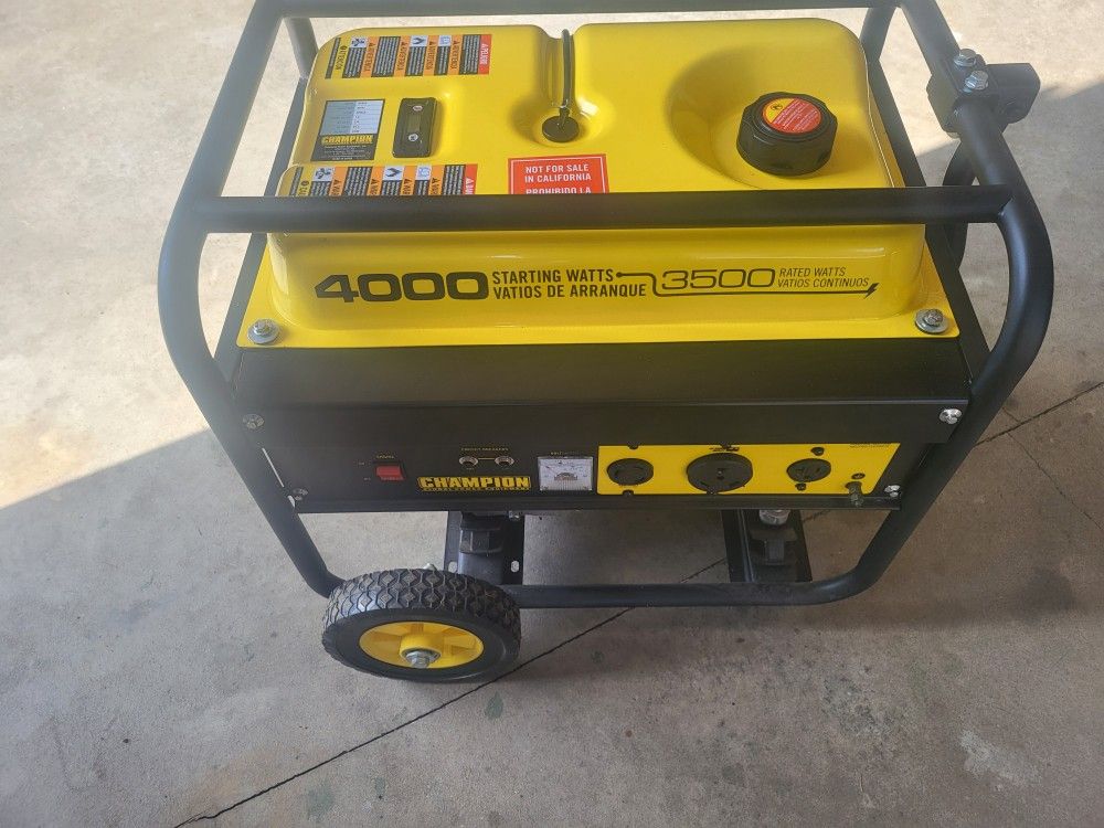 Champion 4000 Generator
