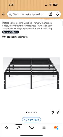 King Size Bed Frame