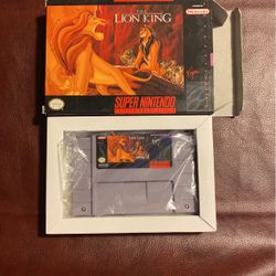 The lion king super Nintendo