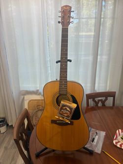 Fender Acoustic Guitar Natural Finish