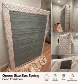 Queen Size Box Spring – Good Condition
