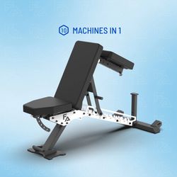 ABX Weight Bench w/ Bicep Attachment