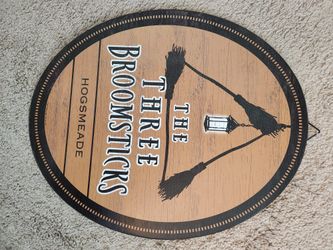 Harry Potter Three Broomsticks Sign