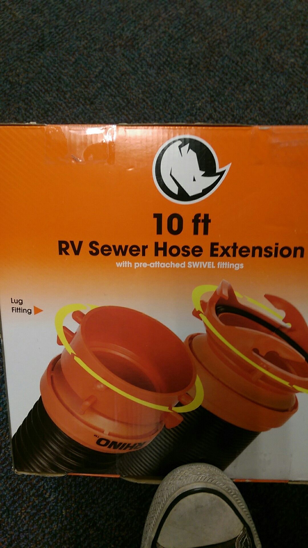 RV sewer hose extension