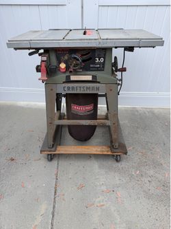 Craftsman 10 inch tablesaw