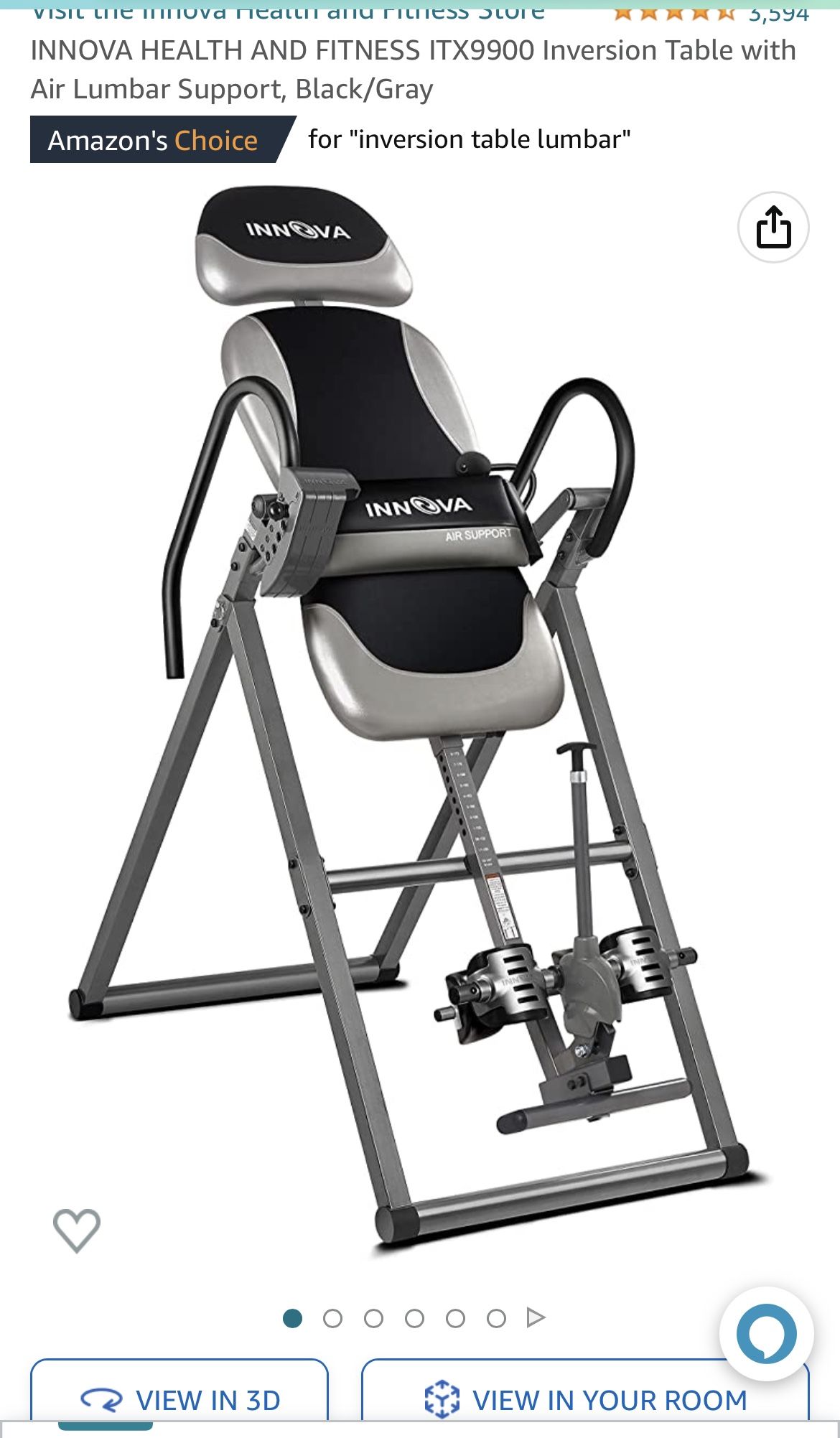 Innova Inversion Table