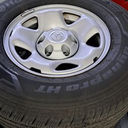 TOYOTA TACOMA OEM RIMS AND TIRES