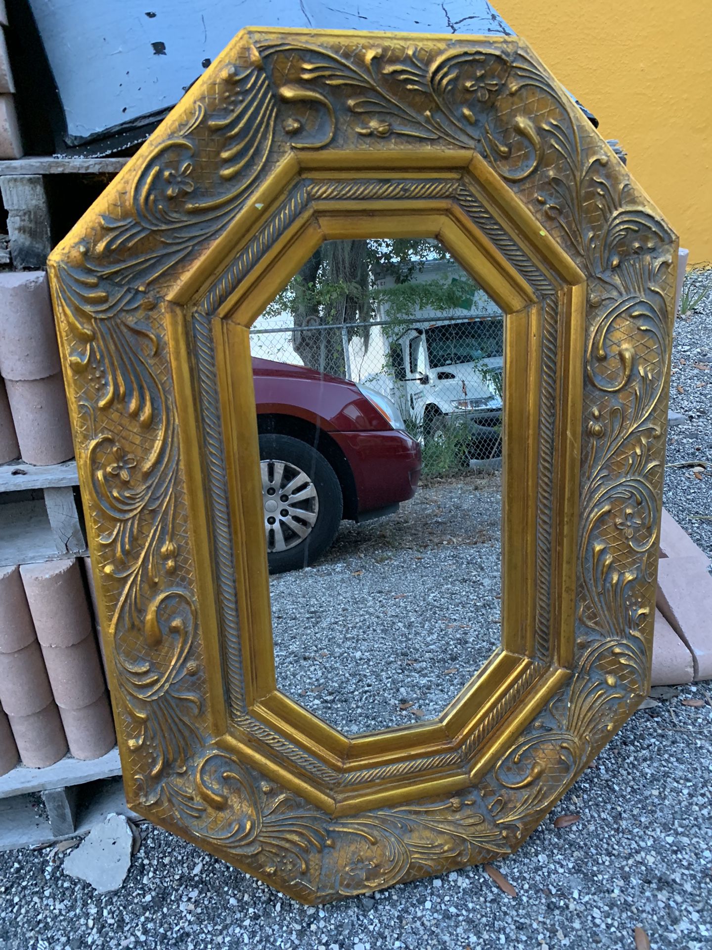 Vintage Gold   Mirror  