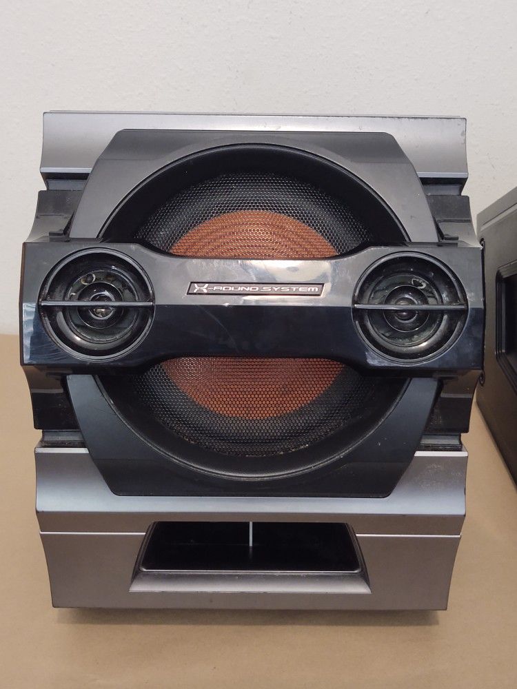 Two Sony HCD-ZX99i Hi Fit Component System Stereo System Speakers