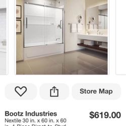 SHOWER 🚿 WALL FOR 🛀 TUB NEW IN BOX