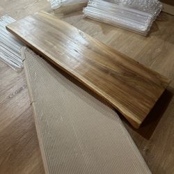 Solid Wood Floating Shelf