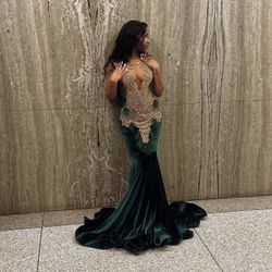 Emerald Prom Dress 