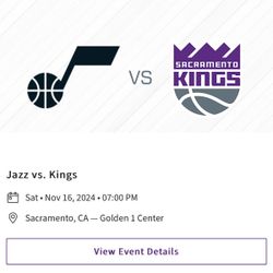 11/16 Vs Utah 3 Tickets