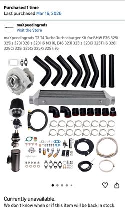 turbo kit new!