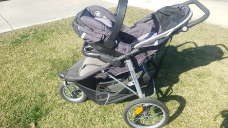 Eddie Bower stroller and car seat carrier