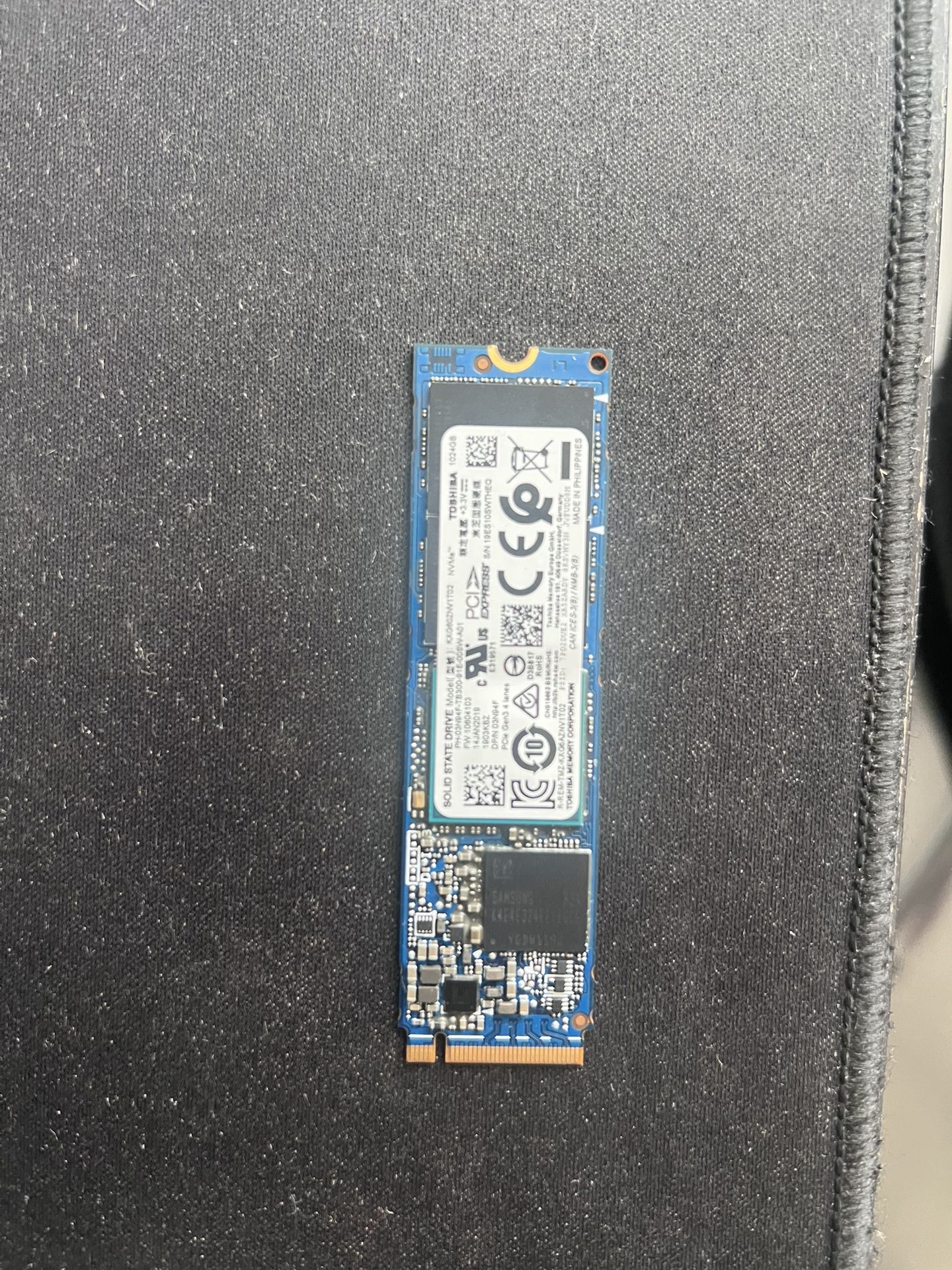 Kioxia 1TB NVME SSD 2280
