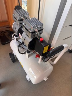 Brand new VEVOR Ultra Quiet Air Compressor - 6.6 Gallon, 1 HP, Portable, Oil Free 750W, Pancake 115 PSI