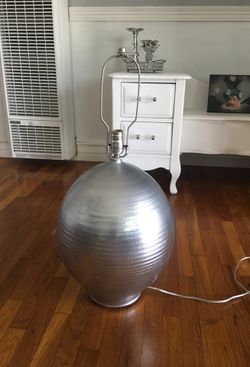 Silver lamp