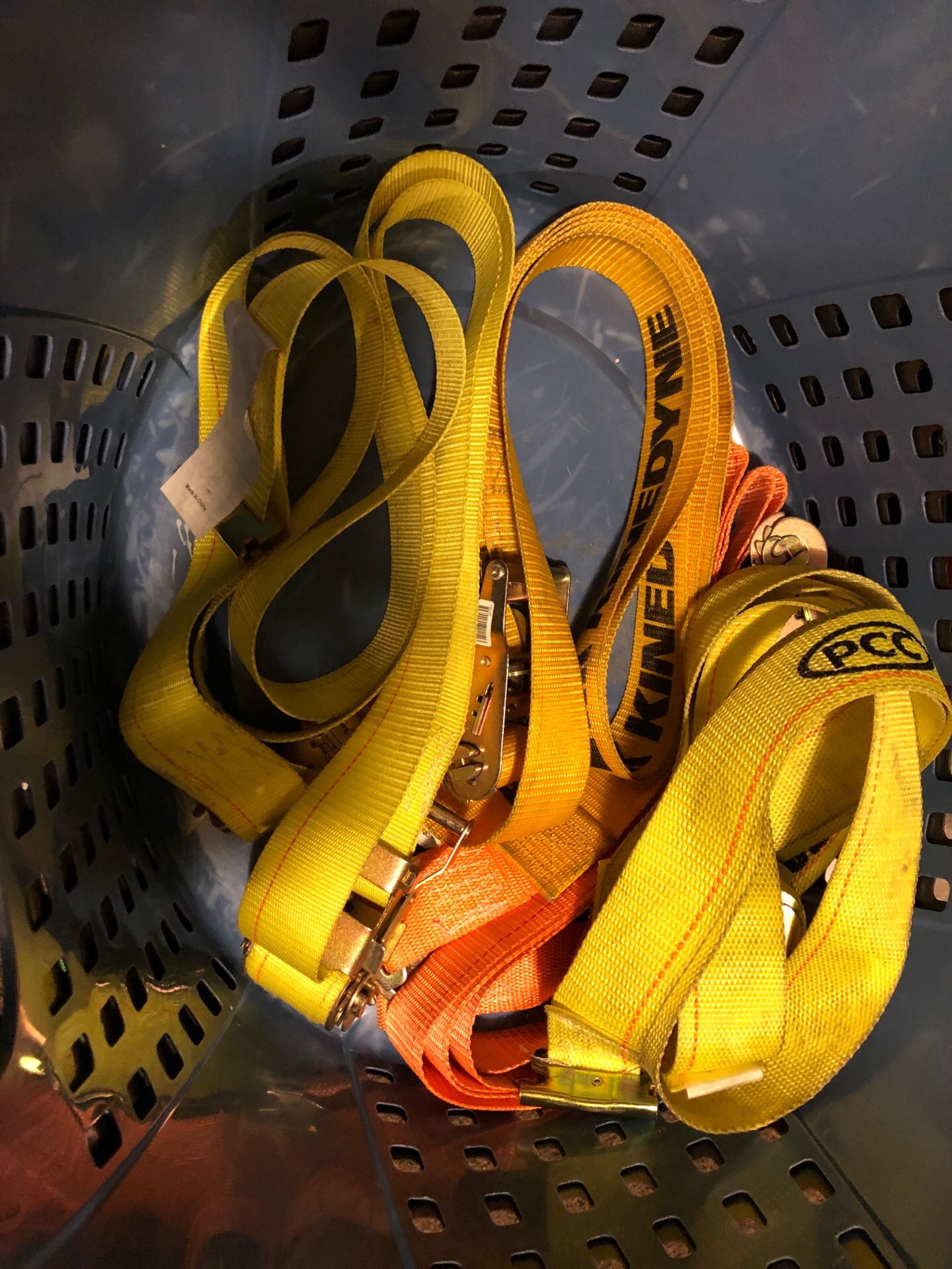 4 12X2 Ratchet Tie Downs