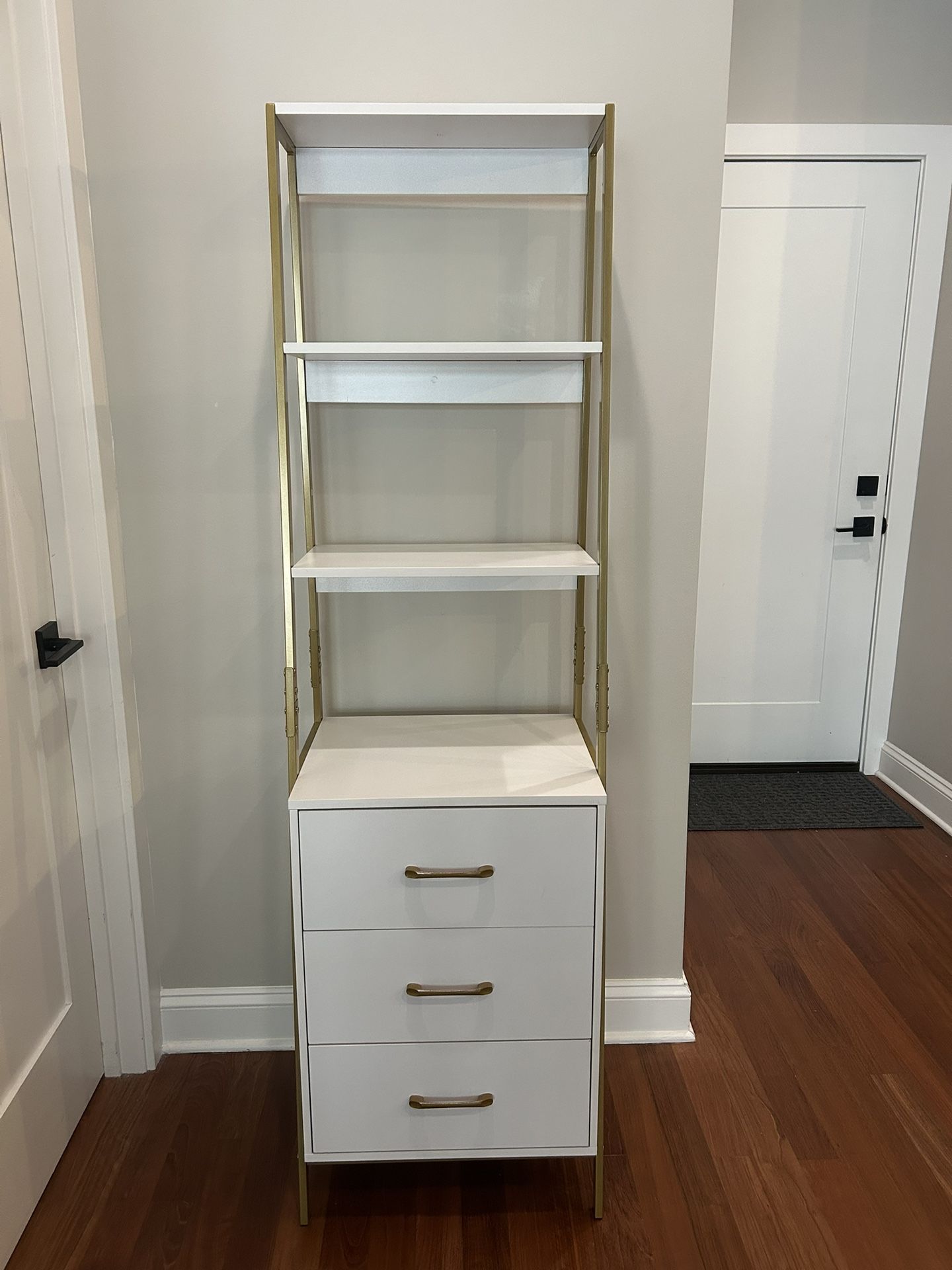Bookshelf & 3 Drawer Storage 