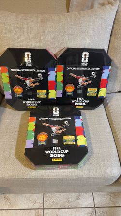 Panini World Cup 2026 Hard Cover Sticker Album Bundle