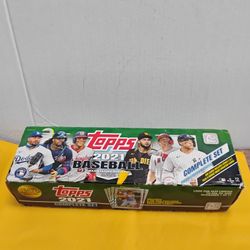 2021 Topps Set MLB Baseball Trading Cards Retail Box