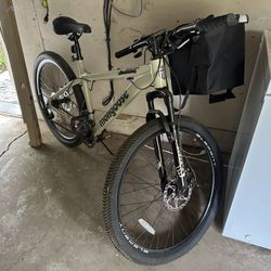 New Bike With Dog Basket- 