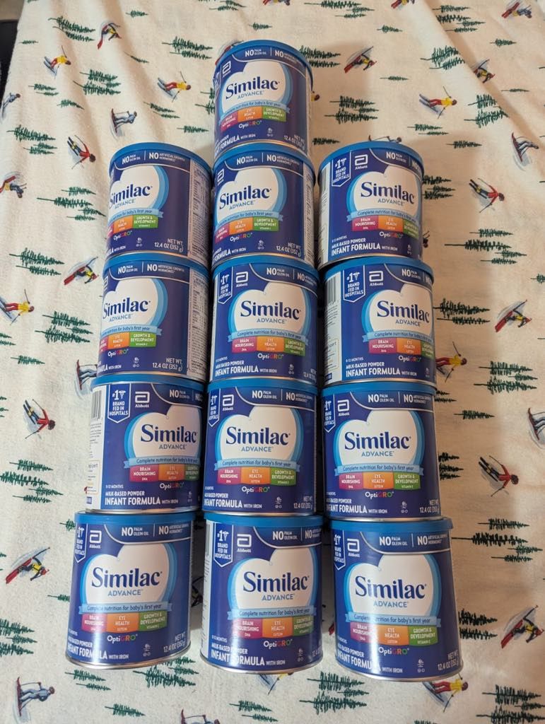Lot of 4 Similac Advance Infant Formula – Powder – Sealed – Exp Jan 2026