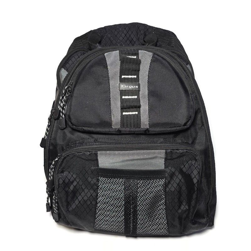 TARGUS 15" Laptop Backpack Travel School Go Bag Straps Black