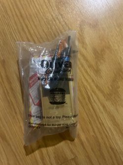 1996 Oliver & Company Burger King Toy - Attack Dog DeSoto - Doberman