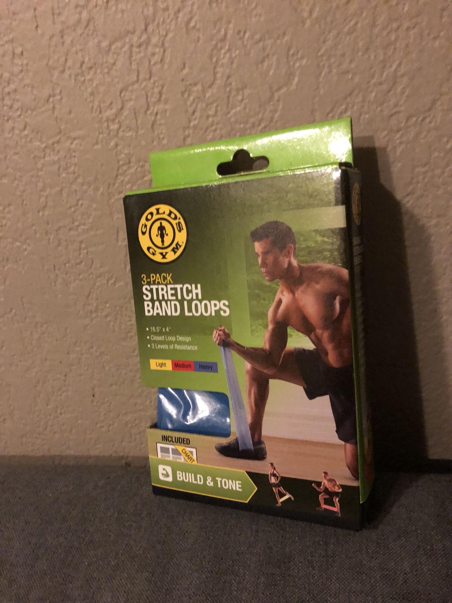 Golds Gym Stretch Bands brand new