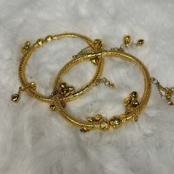 Set Two Piece Bracelet For Legs