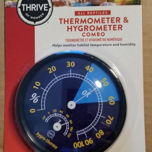 Thrive Reptile | Nwt Thrive Reptile Thermometer & Hygrometer Combo | Color: Black/Blue | Size: Os | Bre128's Closet