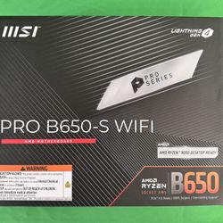 MSI PRO B650-S WIFI Motherboard