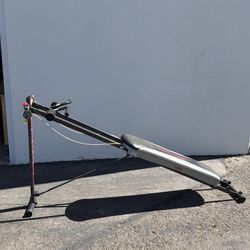 Total Gym 1400 Home Gym Exercise Machine w/ Accessories & Manual