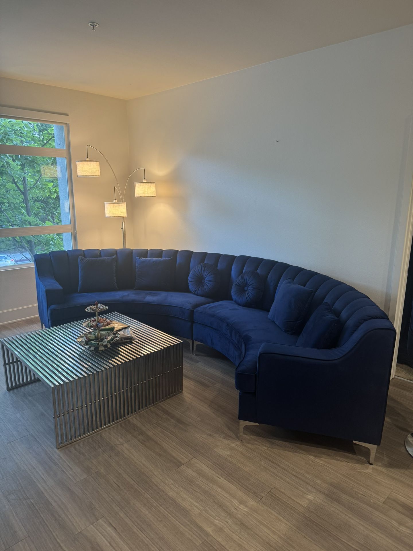 Blue Velvet Sofas