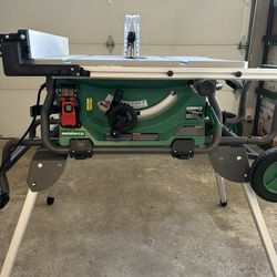 Metabo 10” Mobile Jobsite Table Saw