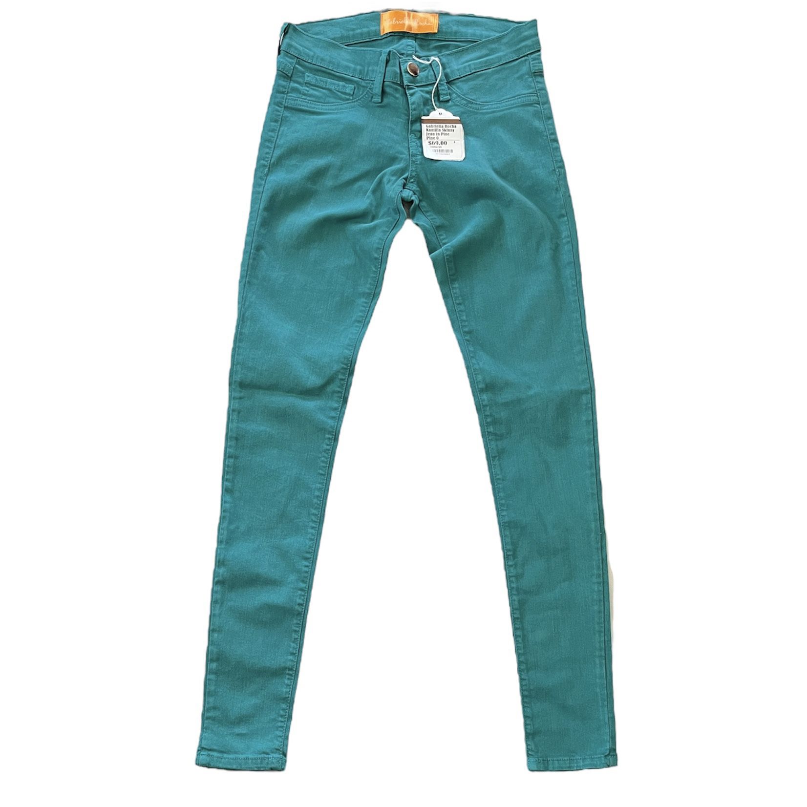 NEW Gabriella Rocha Kamilia Skinny Jean size 0 Pine