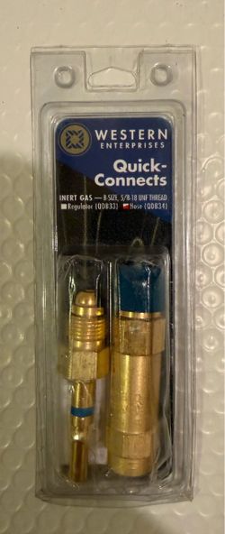 Western Enterprises QDB34 Quick-Connect Inert Gas Hose Fitting