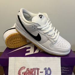 DS 2023 Nike SB Dunk Low ‘White Gum’ Sz 9