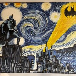 Batman Starry Night