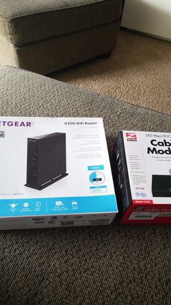 Modem & WiFi Router