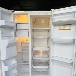 Whirlpool Gold Side-by-Side Refrigerator.