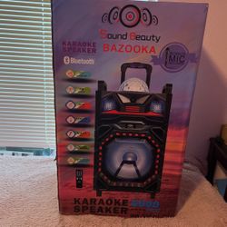 Karaoke Bluetooth Speaker