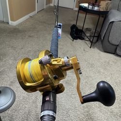 Californian Tri Helix/ Avet MXJ 2 Speed Saltwater Fishing Combo