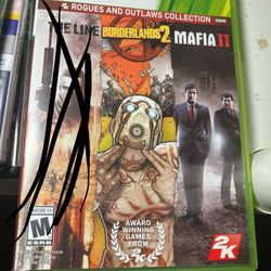 Xbox 360 Games Borderlands 2 And Mafia 2