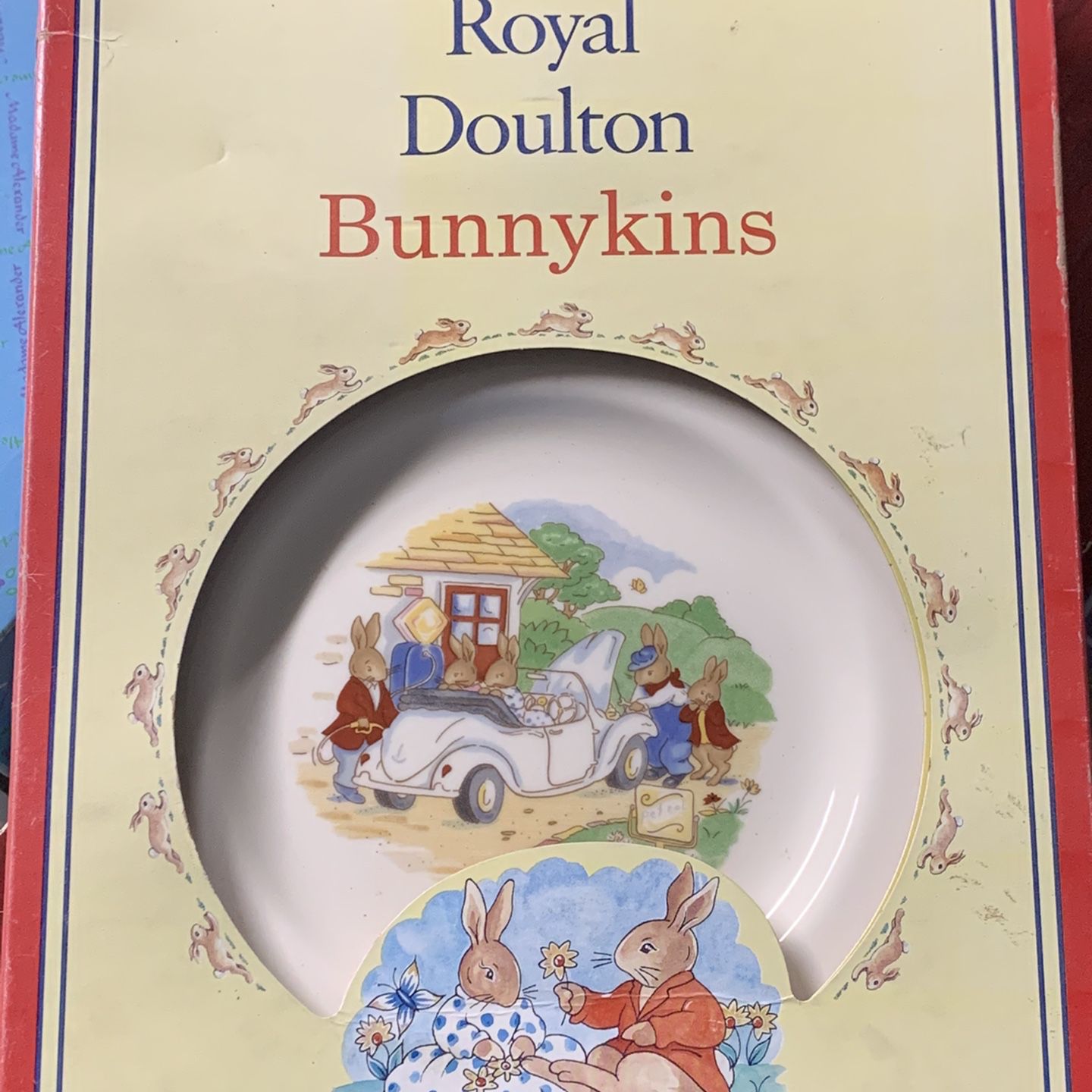 Royal Doulton Bunnykins 3 Piece Plate Set