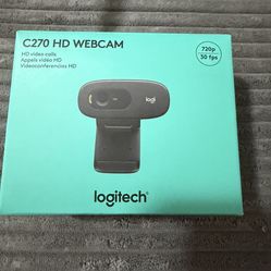 Logitech C270 HD Webcam (New in Sealed Box)