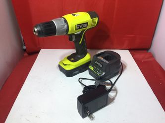 RYOBI 18-Volt ONE Lithium Ion Cordless Drill w/ Charger
